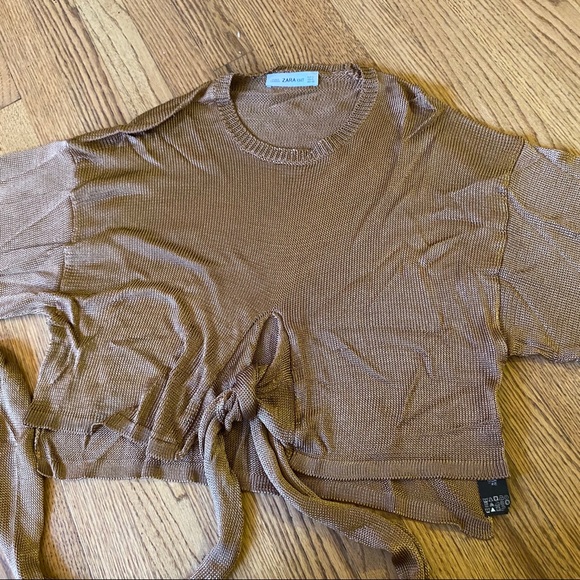 Zara sweater with front knot - Picture 9 of 11